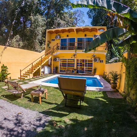 Habitacion Privada Con Pisicina Y Cocina Compartida Sayulita Buitenkant foto