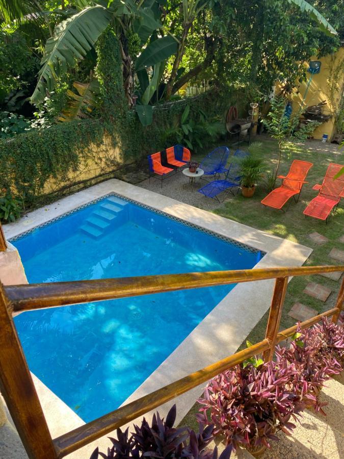 Habitacion Privada Con Pisicina Y Cocina Compartida Sayulita Buitenkant foto