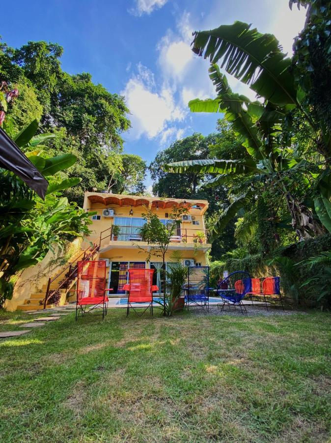 Habitacion Privada Con Pisicina Y Cocina Compartida Sayulita Buitenkant foto