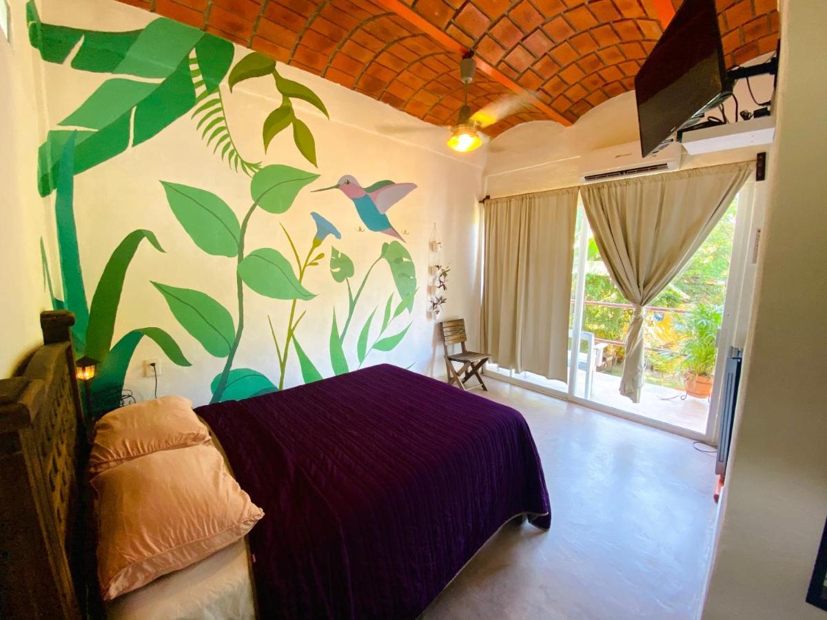 Habitacion Privada Con Pisicina Y Cocina Compartida Sayulita Buitenkant foto