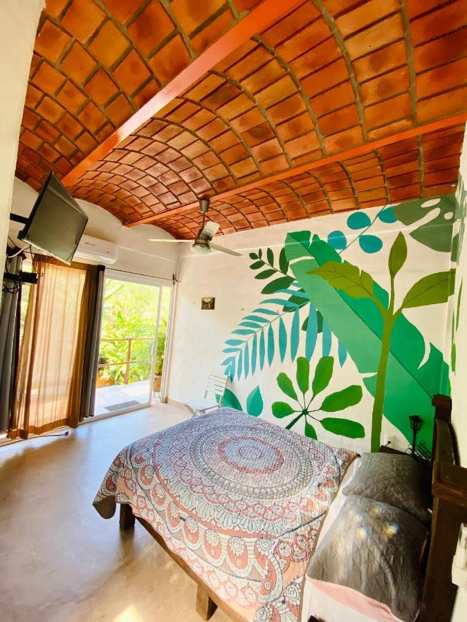 Habitacion Privada Con Pisicina Y Cocina Compartida Sayulita Buitenkant foto