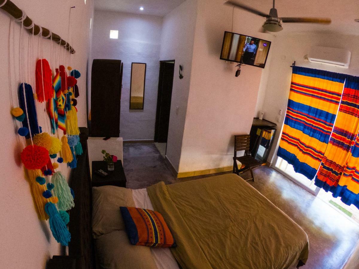 Habitacion Privada Con Pisicina Y Cocina Compartida Sayulita Buitenkant foto